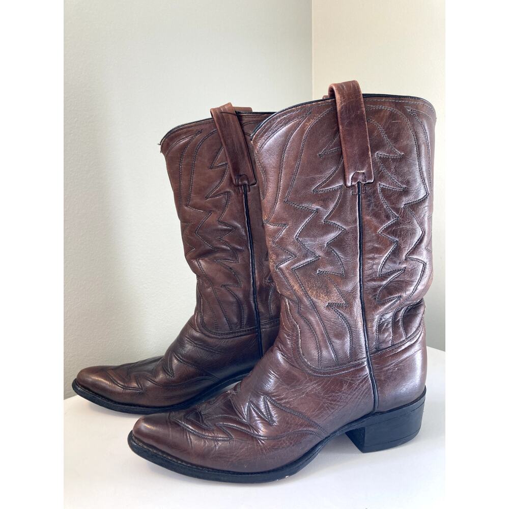 Durango brown cowboy boots size 9